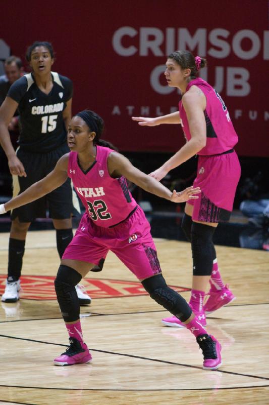 2016-02-04 19:01:21 ** Basketball, Colorado, Emily Potter, Tanaeya Boclair, Utah Utes, Women's Basketball ** 