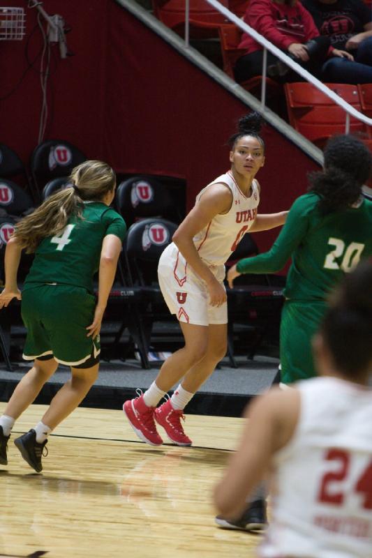 2018-12-01 19:07:32 ** Basketball, Damenbasketball, Daneesha Provo, Kiana Moore, Utah Utes, Utah Valley University ** 