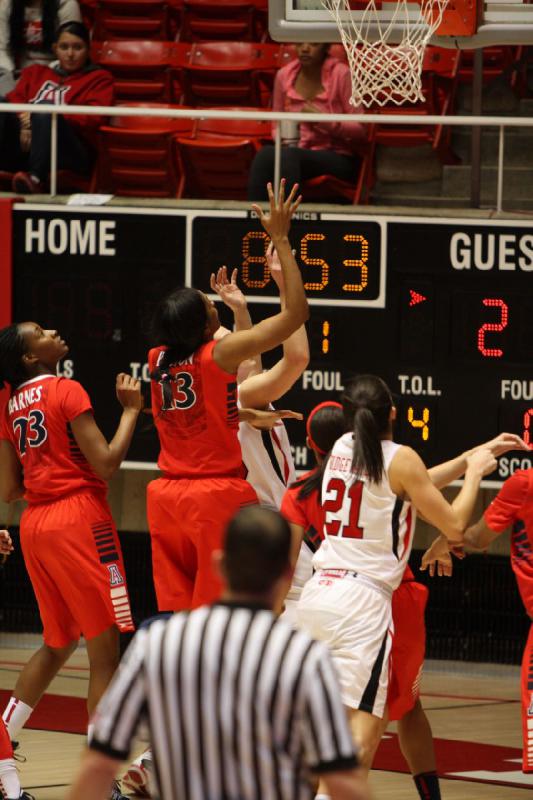 2013-01-18 19:22:14 ** Arizona, Basketball, Chelsea Bridgewater, Damenbasketball, Michelle Plouffe, Utah Utes ** 