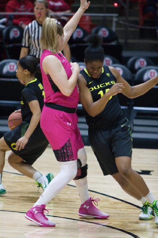 2015-02-20 19:05:26 ** Basketball, Damenbasketball, Oregon, Taryn Wicijowski, Utah Utes ** 