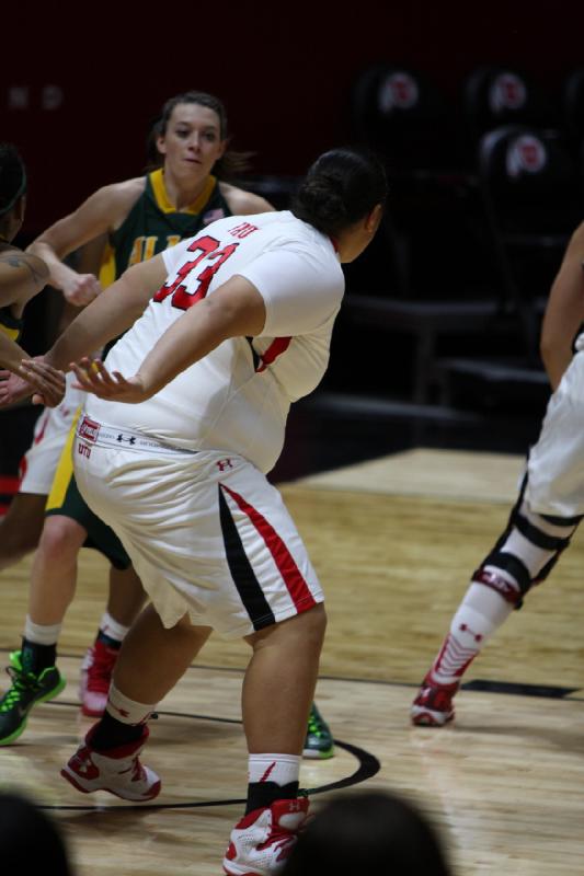 2014-11-05 19:12:07 ** Alaska Anchorage, Basketball, Damenbasketball, Joeseta Fatuesi, Taryn Wicijowski, Utah Utes ** 