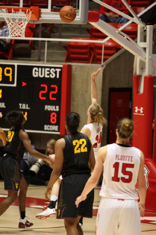 2013-01-20 15:34:00 ** Arizona State, Basketball, Michelle Plouffe, Paige Crozon, Utah Utes, Women's Basketball ** 