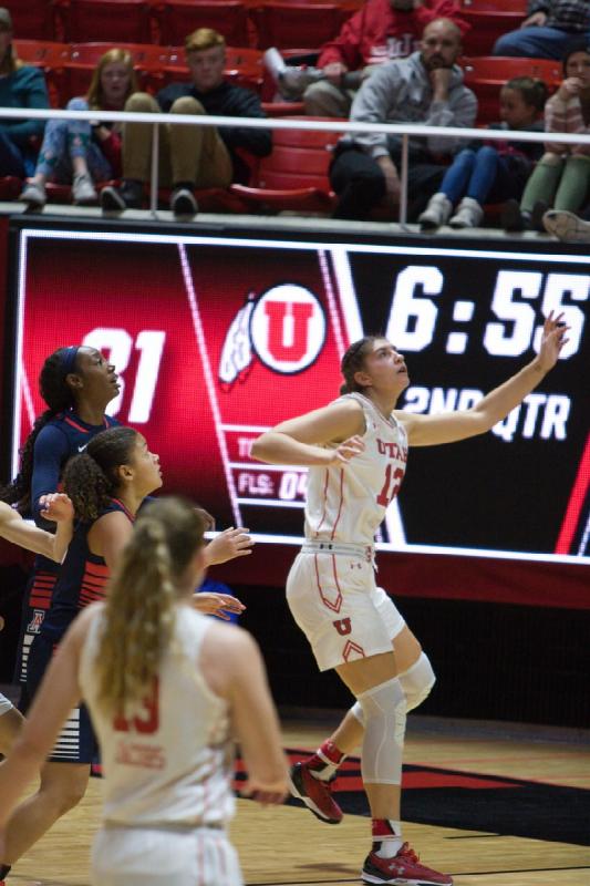 2017-12-29 18:26:39 ** Arizona, Basketball, Damenbasketball, Emily Potter, Megan Jacobs, Utah Utes ** 