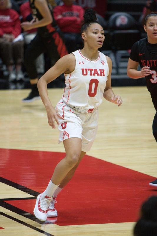 2018-11-26 19:18:49 ** Basketball, Damenbasketball, Kiana Moore, Seattle University, Utah Utes ** 