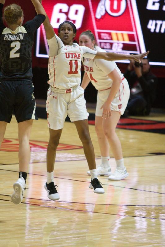 2019-01-18 20:40:26 ** Andrea Torres, Basketball, Colorado, Damenbasketball, Erika Bean, Utah ** 