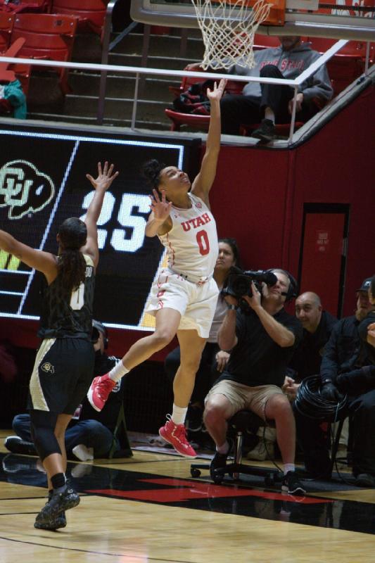 2019-01-18 19:36:24 ** Basketball, Colorado, Damenbasketball, Kiana Moore, Utah ** 