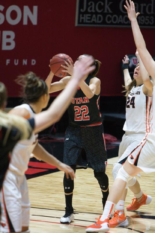 2016-01-22 21:44:59 ** Basketball, Damenbasketball, Danielle Rodriguez, Oregon State, Utah Utes ** 