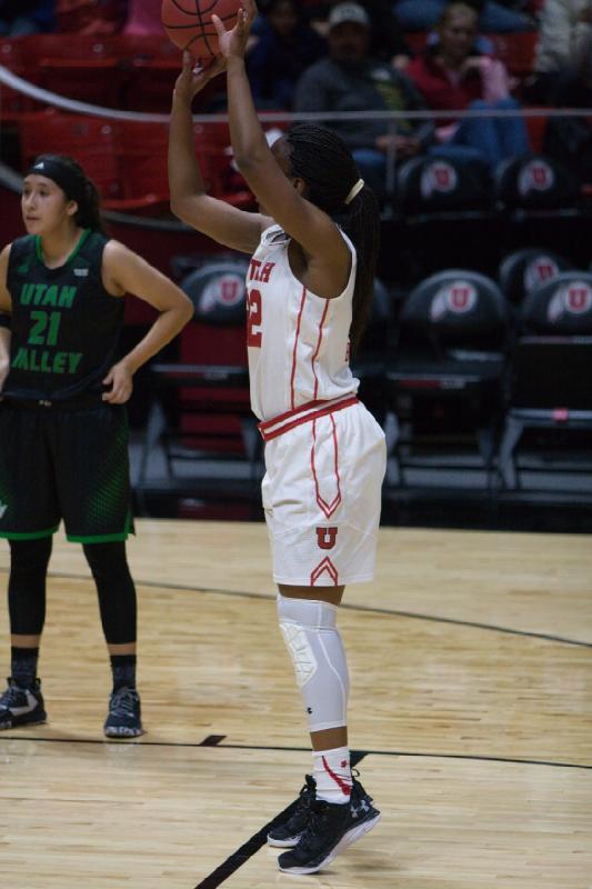 2016-11-19 18:44:31 ** Basketball, Tanaeya Boclair, Utah Utes, Utah Valley University, Women's Basketball ** 