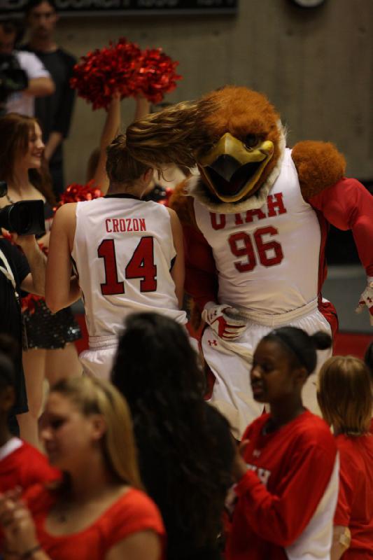 2013-01-18 18:59:13 ** Arizona, Basketball, Damenbasketball, Paige Crozon, Swoop, Utah Utes ** 