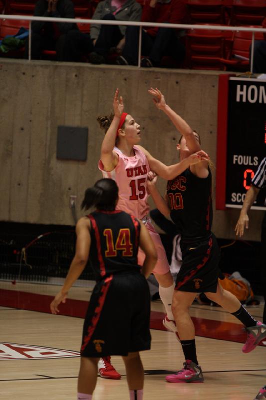 2012-01-28 15:03:50 ** Basketball, Damenbasketball, Michelle Plouffe, USC, Utah Utes ** 