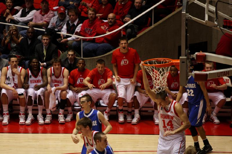 2010-01-23 17:23:30 ** Air Force, Basketball, David Foster, Herrenbasketball, Kim Tillie, Utah Utes ** 