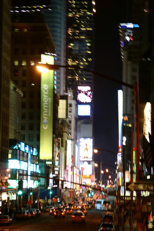 2006-05-07 20:50:50 ** New York ** Die Lichter von Times Square.