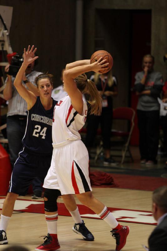 2012-11-01 19:26:09 ** Basketball, Concordia, Taryn Wicijowski, Utah Utes, Women's Basketball ** 