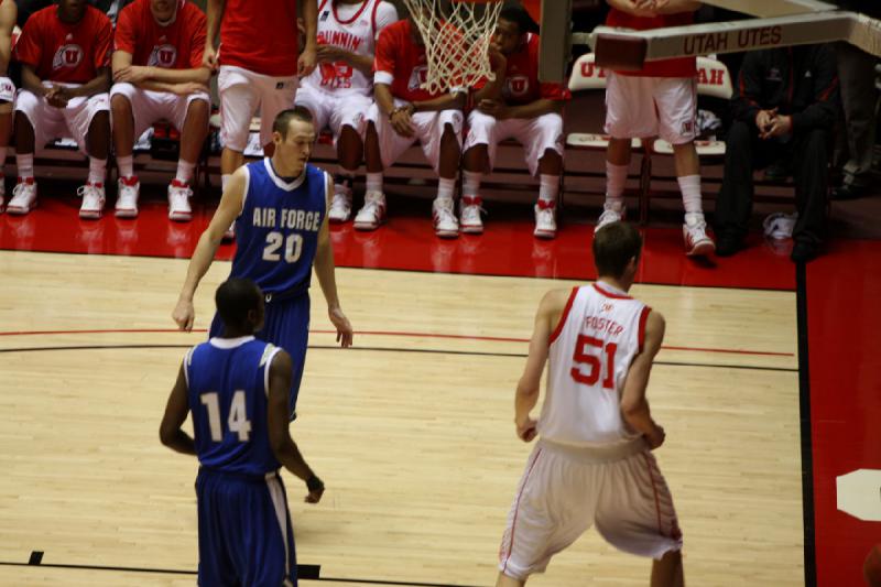 2010-01-23 17:27:18 ** Air Force, Basketball, David Foster, Men's Basketball, Utah Utes ** 