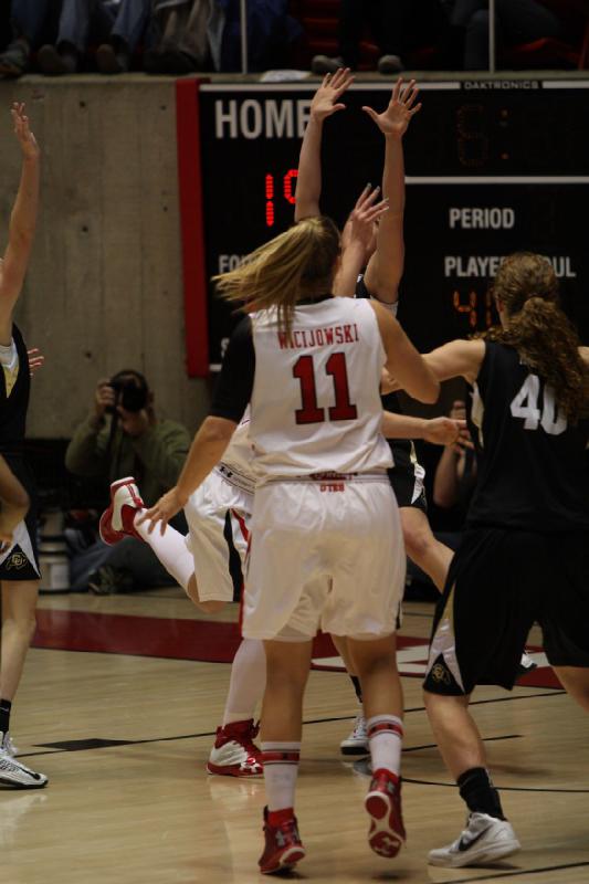 2013-01-13 15:34:28 ** Basketball, Colorado, Damenbasketball, Michelle Plouffe, Taryn Wicijowski, Utah Utes ** 