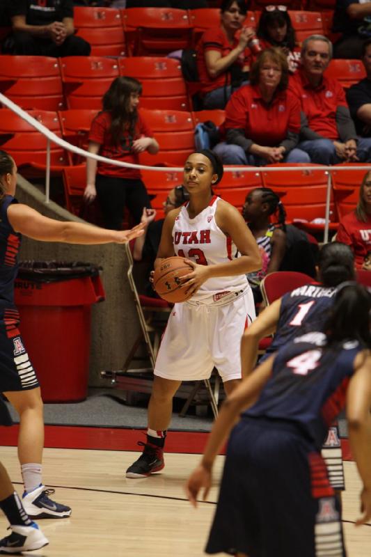 2014-01-26 16:08:34 ** Arizona, Basketball, Damenbasketball, Devri Owens, Utah Utes ** 