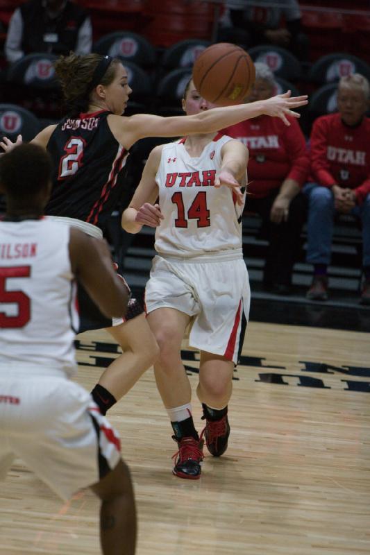 2014-12-06 15:55:12 ** Basketball, Cheyenne Wilson, Paige Crozon, UNLV, Utah Utes, Women's Basketball ** 