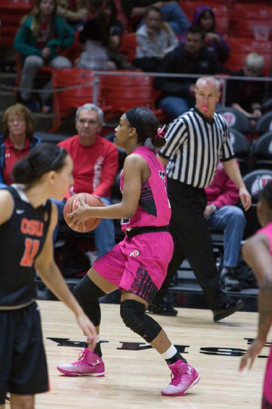 2015-02-22 13:20:33 ** Basketball, Cheyenne Wilson, Damenbasketball, Oregon State, Tanaeya Boclair, Utah Utes ** 