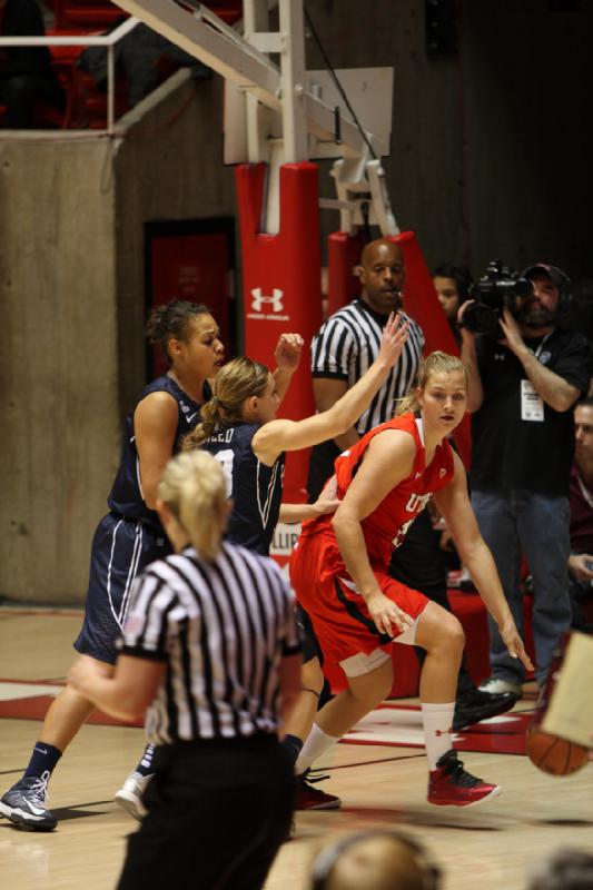 2012-12-08 15:04:22 ** Basketball, BYU, Damenbasketball, Taryn Wicijowski, Utah Utes ** 