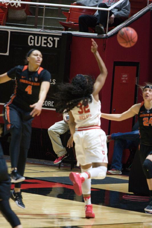 2017-02-19 14:20:51 ** Basketball, Damenbasketball, Oregon State, Tanaeya Boclair, Utah Utes ** 