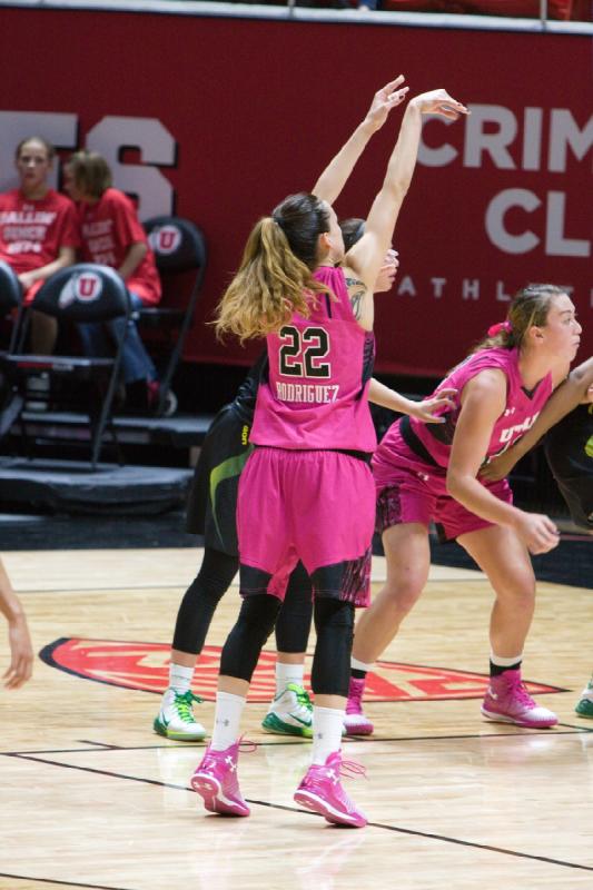 2015-02-20 19:42:16 ** Basketball, Danielle Rodriguez, Oregon, Utah Utes, Wendy Anae, Women's Basketball ** 