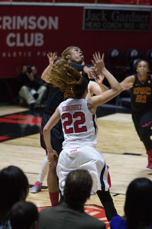 2015-01-11 13:42:55 ** Basketball, Damenbasketball, Danielle Rodriguez, USC, Utah Utes ** 