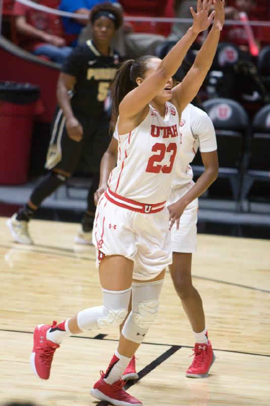 2017-11-20 19:34:51 ** Basketball, Daneesha Provo, Erika Bean, Purdue, Utah Utes, Women's Basketball ** 