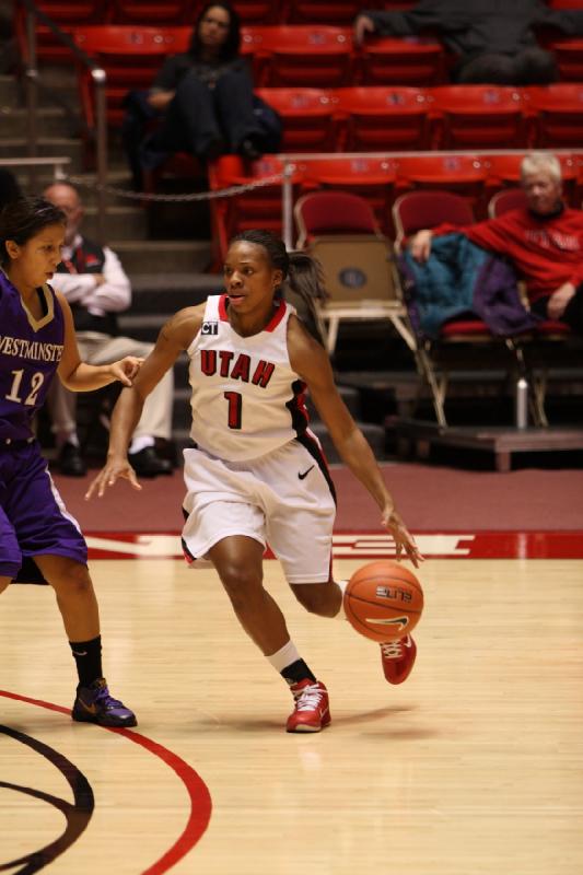 2010-12-06 20:16:07 ** Basketball, Damenbasketball, Janita Badon, Utah Utes, Westminster ** 