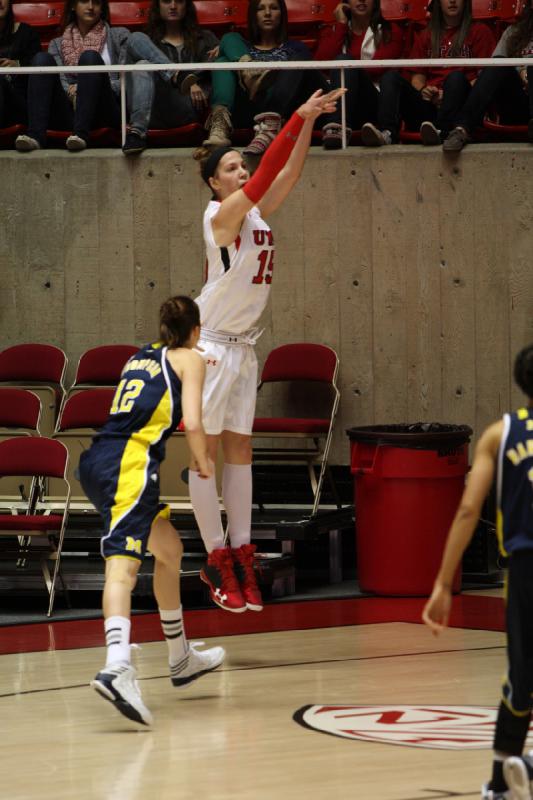 2012-11-16 16:41:33 ** Basketball, Michelle Plouffe, Michigan, Utah Utes, Women's Basketball ** 