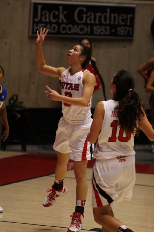 2013-12-30 19:55:55 ** Basketball, Damenbasketball, Malia Nawahine, Nakia Arquette, UC Santa Barbara, Utah Utes ** 