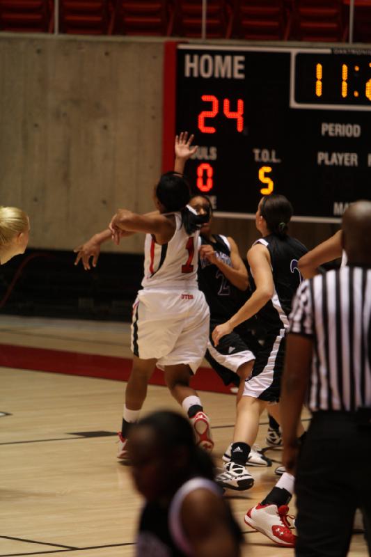 2011-12-01 19:14:14 ** Basketball, Janita Badon, Utah Utes, Weber State, Women's Basketball ** 