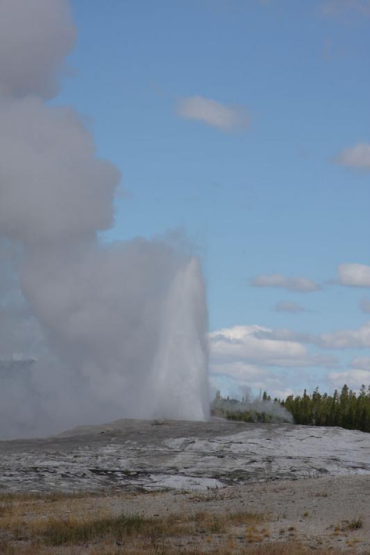 2008-08-15 11:41:50 ** Yellowstone Nationalpark ** Old Faithful.