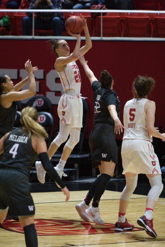 2018-02-18 14:30:38 ** Basketball, Megan Huff, Tilar Clark, Utah Utes, Washington, Women's Basketball ** 