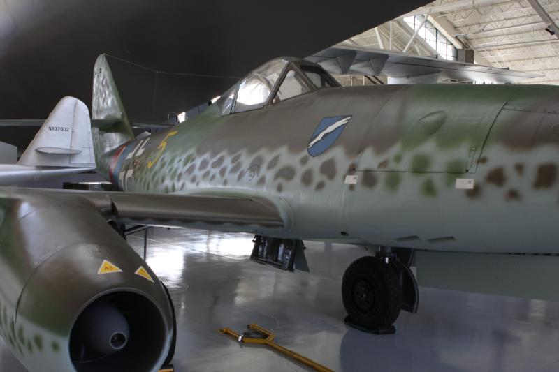 2011-03-26 15:29:54 ** Evergreen Luft- und Raumfahrtmuseum ** Messerschmitt Me 262, der erste einsatzfähige Düsenjäger der Welt.