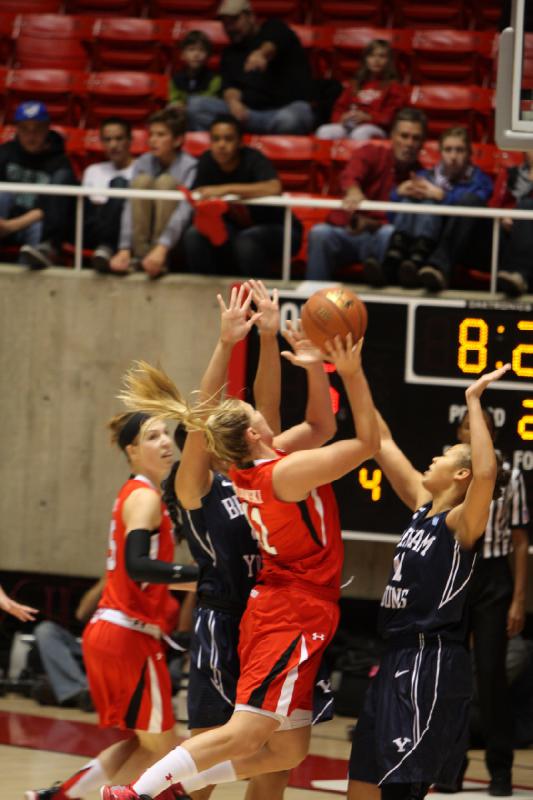 2012-12-08 15:20:45 ** Basketball, BYU, Michelle Plouffe, Taryn Wicijowski, Utah Utes, Women's Basketball ** 