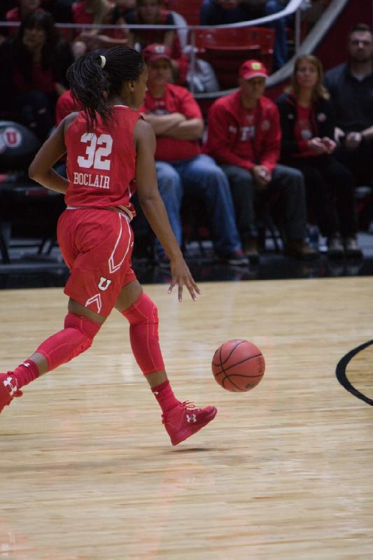 2016-12-10 17:41:40 ** Basketball, BYU, Damenbasketball, Tanaeya Boclair, Utah Utes ** 