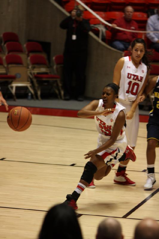 2012-11-16 17:55:58 ** Awa Kalmström, Basketball, Michigan, Nakia Arquette, Utah Utes, Women's Basketball ** 