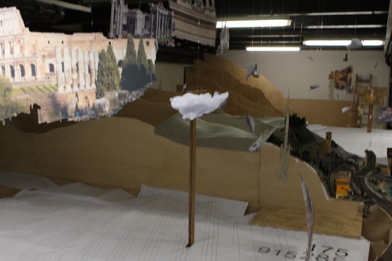 2013-07-26 21:05:19 ** Deutschland, Hamburg, Miniaturwunderland ** Hier wird an Italien gebaut.