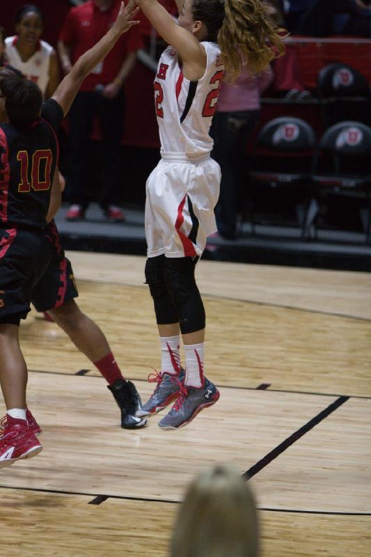 2015-01-11 13:16:02 ** Basketball, Damenbasketball, Danielle Rodriguez, Tanaeya Boclair, USC, Utah Utes ** 