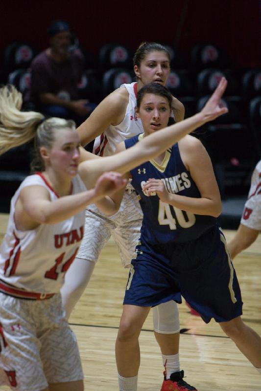 2016-11-03 11:22:09 ** Basketball, Emily Potter, Paige Crozon, South Dakota School of Mines & Technology, Utah Utes, Women's Basketball ** 