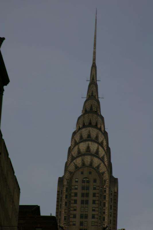 2006-05-07 19:04:54 ** New York ** Die Spitze des 'Chrysler Building'.