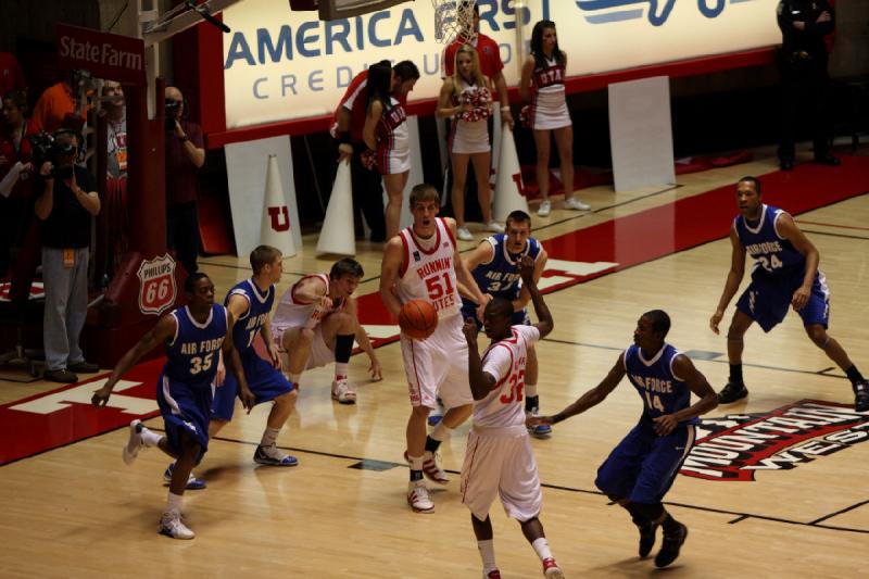 2010-01-23 16:00:56 ** Air Force, Basketball, David Foster, Luka Drca, Men's Basketball, Shawn Glover, Utah Utes ** 