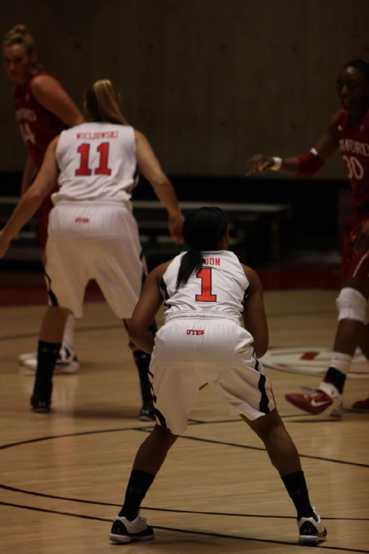 2012-01-12 19:01:06 ** Basketball, Janita Badon, Stanford, Taryn Wicijowski, Utah Utes, Women's Basketball ** 