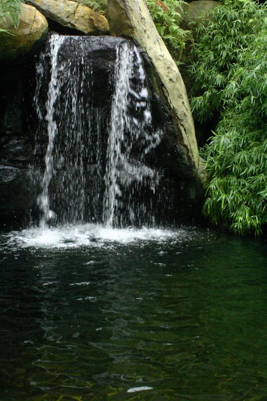 2005-08-25 14:04:56 ** Aquarium, Berlin, Deutschland, Zoo ** Wasserfall.