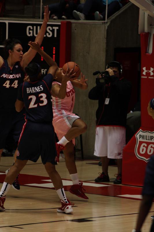 2012-02-11 14:12:34 ** Arizona, Basketball, Damenbasketball, Janita Badon, Utah Utes ** 