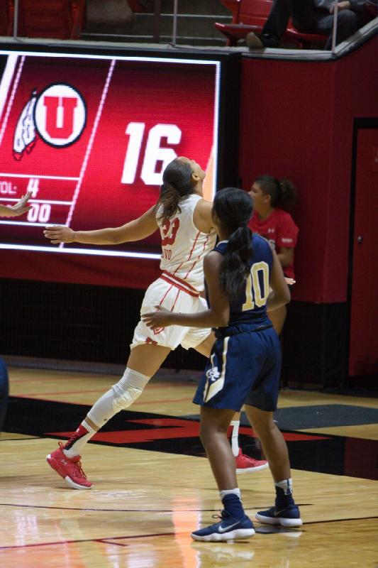 2017-12-21 13:26:28 ** Basketball, Daneesha Provo, Oral Roberts, Utah Utes, Women's Basketball ** 