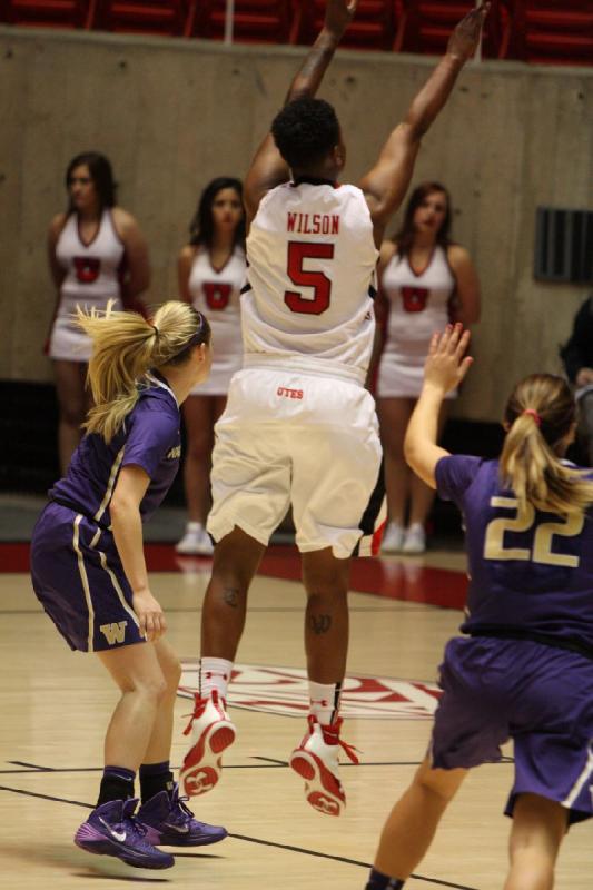 2014-02-16 15:20:28 ** Basketball, Cheyenne Wilson, Utah Utes, Washington, Women's Basketball ** 