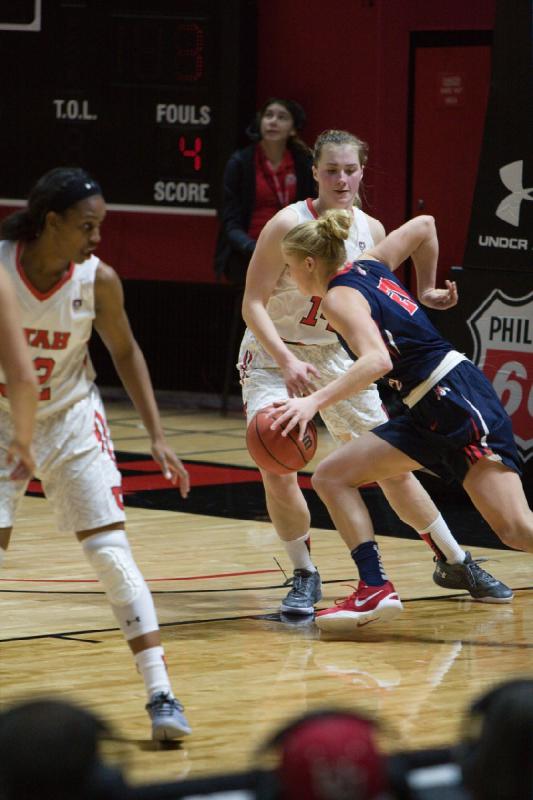 2015-12-19 15:17:04 ** Basketball, Damenbasketball, Fresno State, Paige Crozon, Tanaeya Boclair, Utah Utes ** 