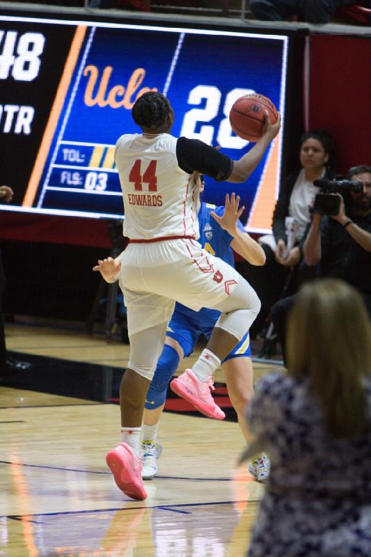 2019-02-10 12:37:32 ** Basketball, Damenbasketball, Dre'Una Edwards, UCLA, Utah Utes ** 