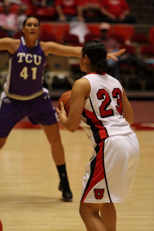 2011-01-22 19:20:03 ** Basketball, Brittany Knighton, Damenbasketball, TCU, Utah Utes ** 